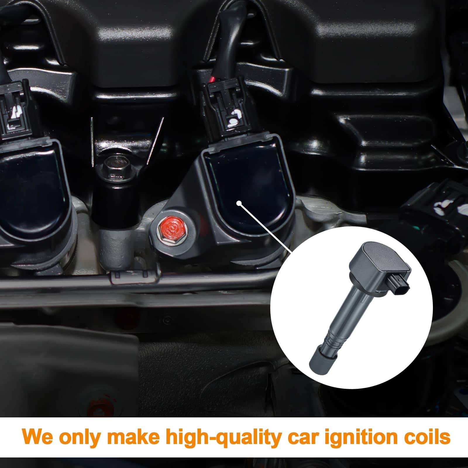 Paquete de bobinas de encendido BDFHYK compatible con Honda - Imagen 9