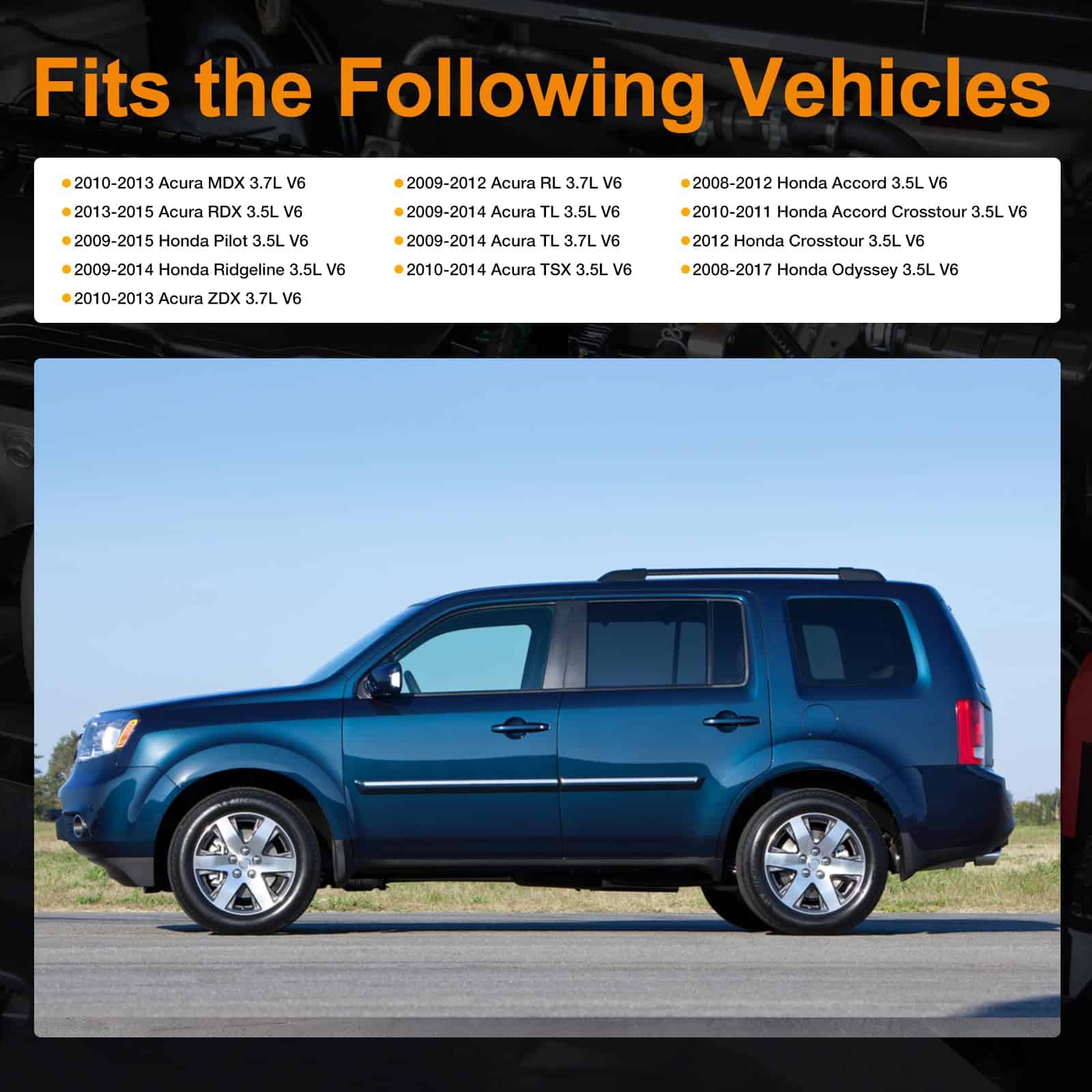 Paquete de bobinas de encendido BDFHYK compatible con Honda - Imagen 5