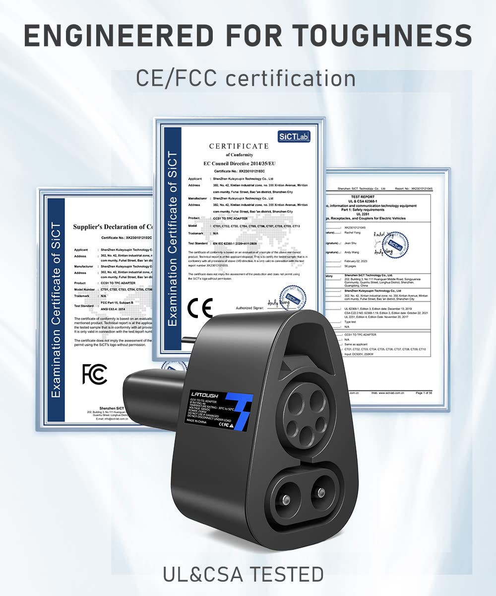 Adaptador de Cargador LaTough Tesla CCS a Tesla Model - Imagen 7