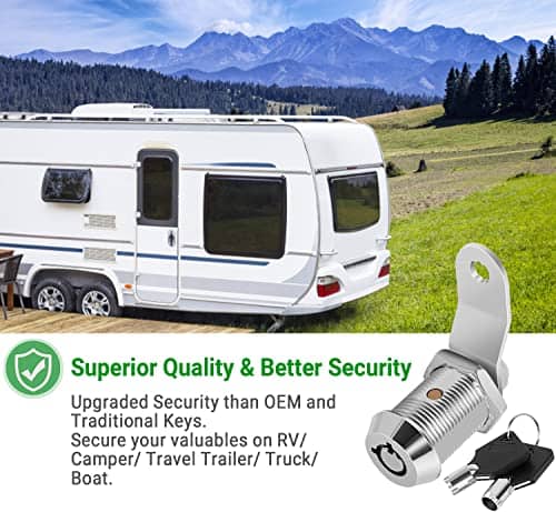 Cerradura de gabinete con llaves, paquete de 10, Cerraduras - Imagen 7