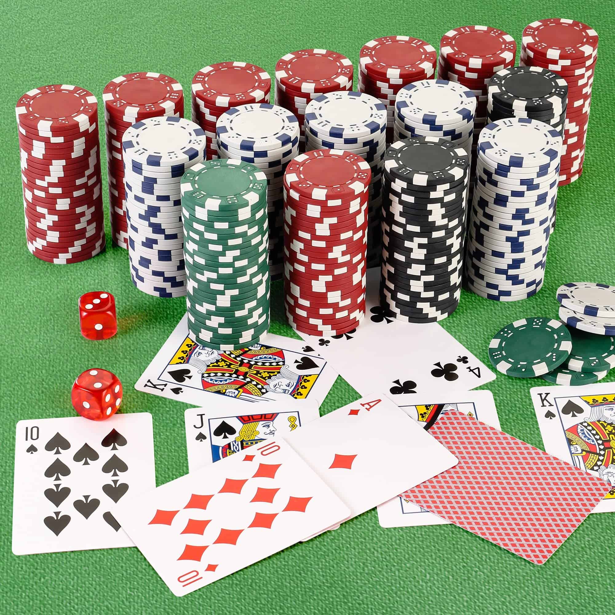 Set de Fichas de Póker LUOBAO, 500 Pcs para Texas Hold'em, - Imagen 9