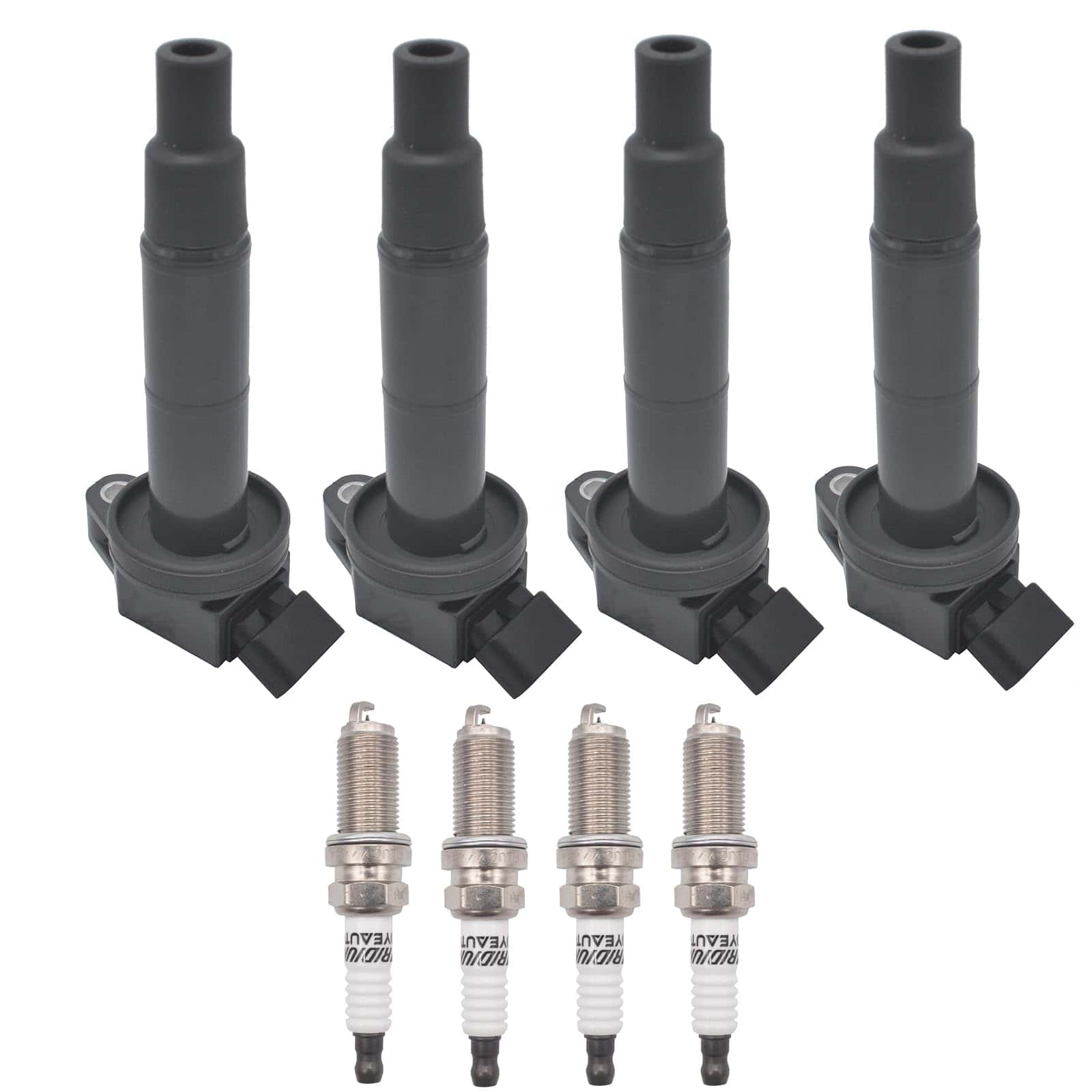 Juego de 4 Bobinas de Encendido UF333 9091902244 y Bujías