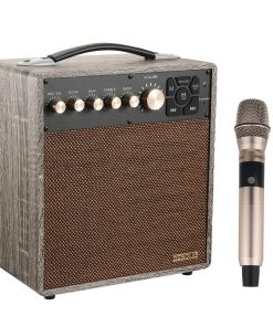 Altavoz Portátil de Karaoke Vintage DESOUL 40W Amplificador