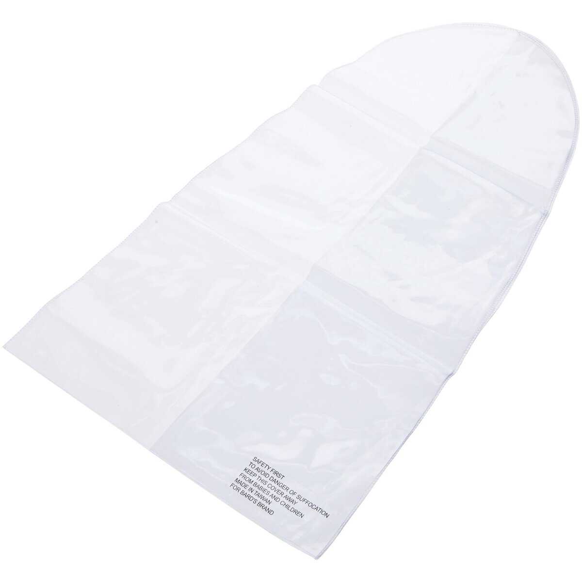 Cubierta de muñeca de vinilo transparente de Bard's, 20" H,