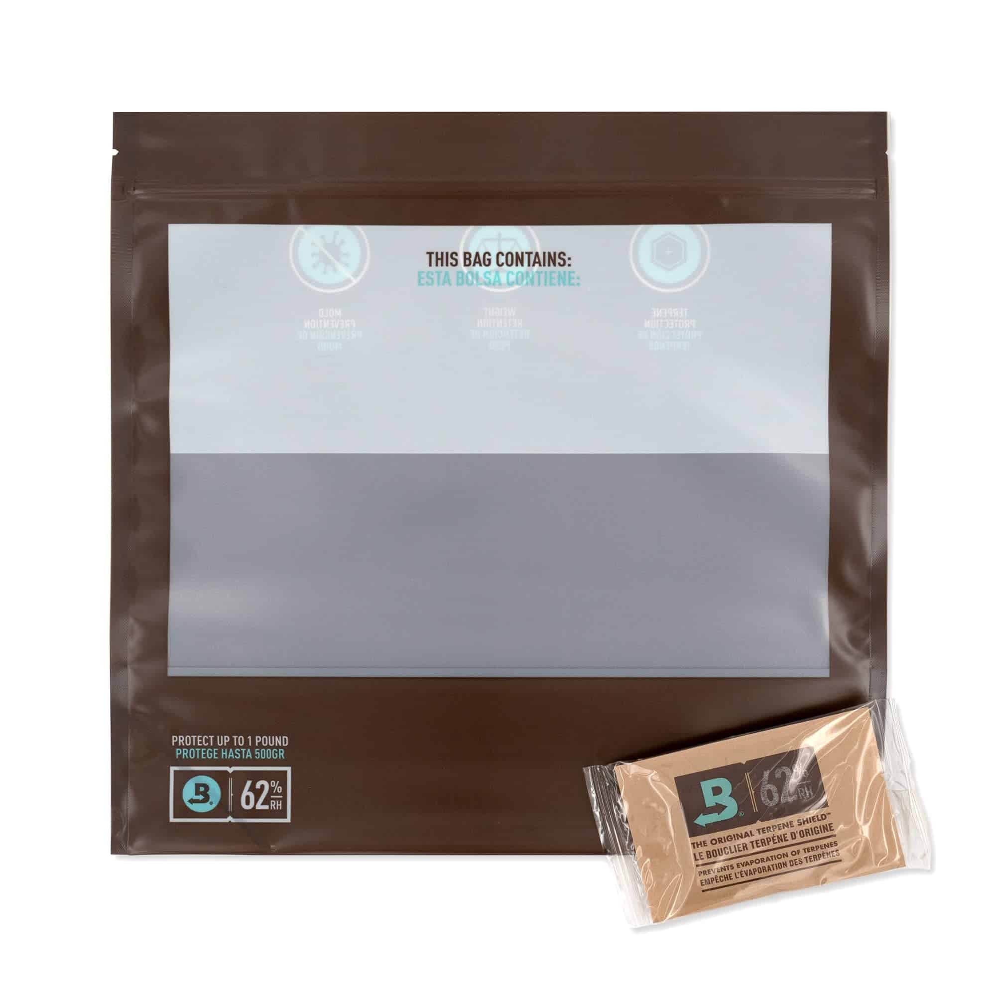 Boveda Fresh Bag � 62% RH Tamaño 67 Incluido - Para Curar y
