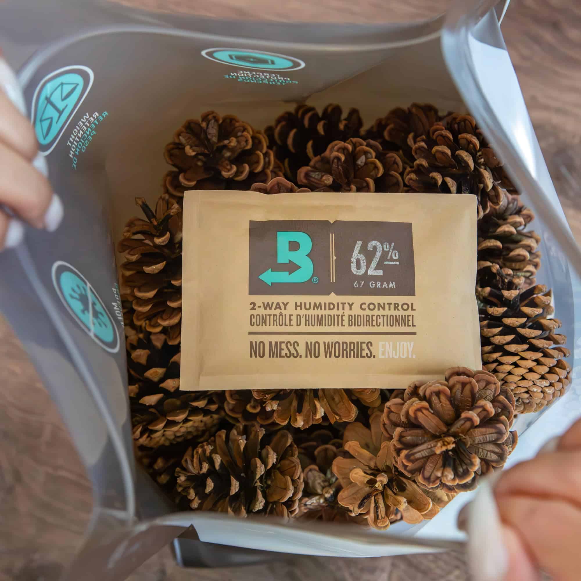 Boveda Fresh Bag � 62% RH Tamaño 67 Incluido - Para Curar y - Imagen 6