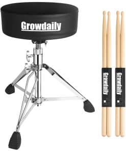 GrowDaily Asiento de tambor ajustable, taburete de tambor