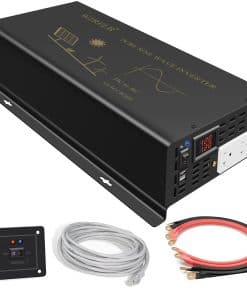 Inversor de Onda Sinusoidal Pura WZRELB 5000W DC 12V a AC