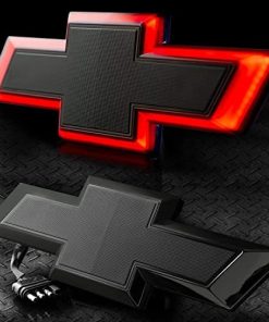 Emblema trasero iluminado Silverado 2014-18, Negro