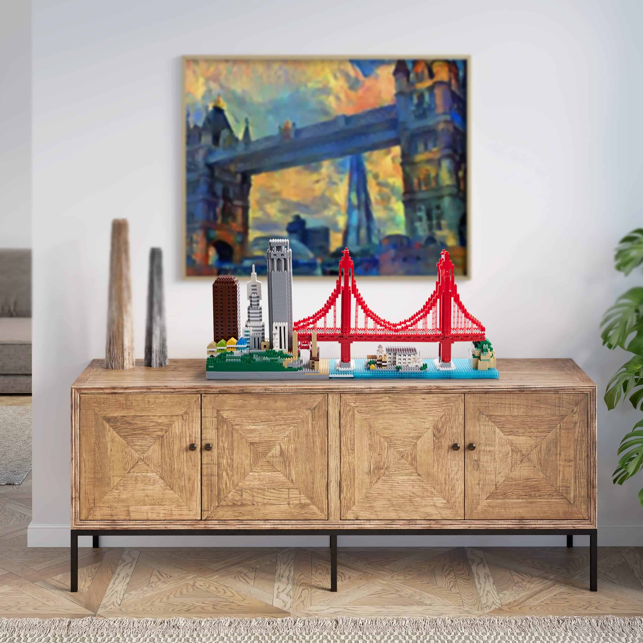 JXRLMB Colección de Skylines de Arquitectura San Francisco - Imagen 6