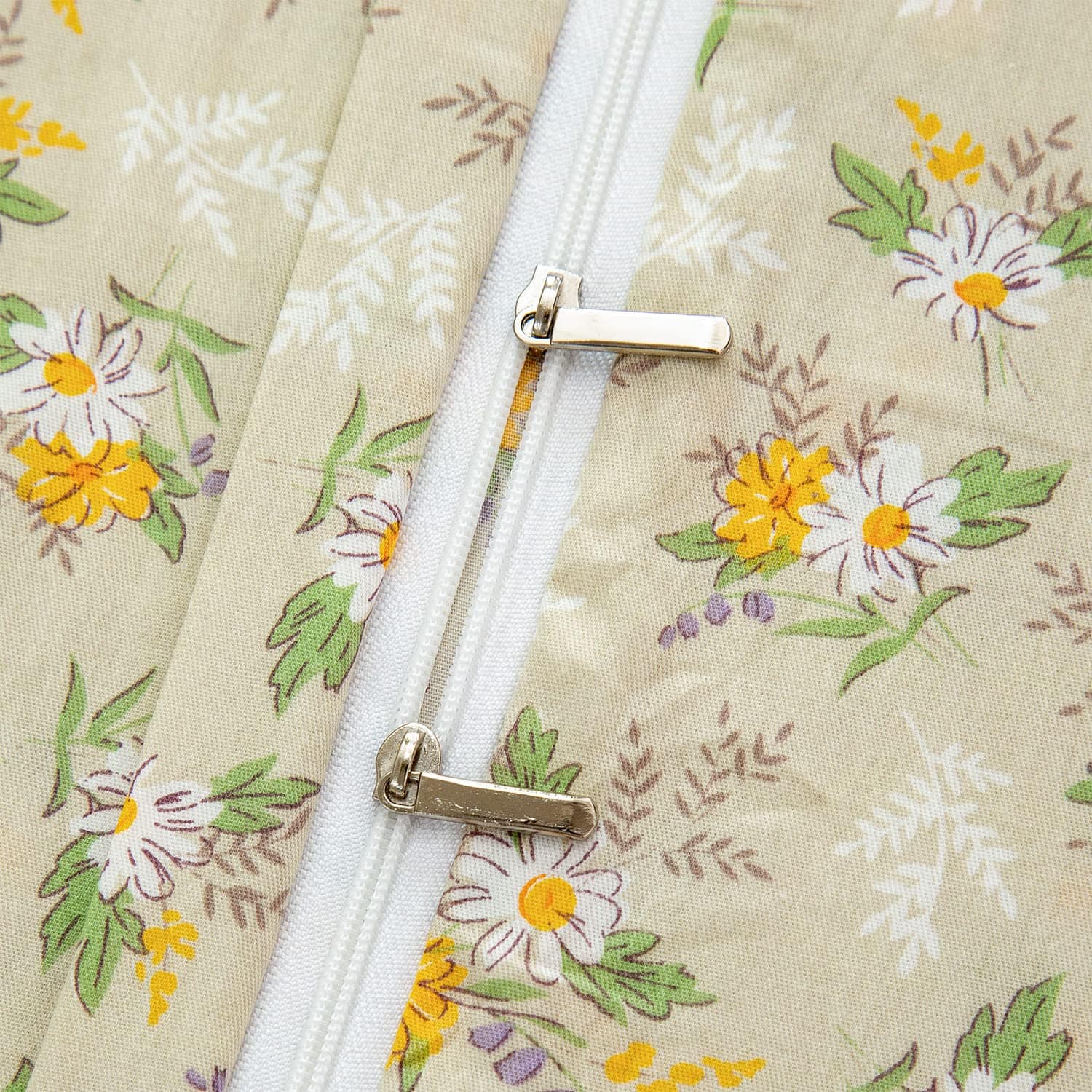 Funda de Edredón de Algodón Floral para Gemelos, Juego de - Imagen 8
