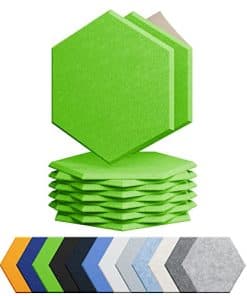 Amantech 12 Pack Paneles Acústicos Autoadhesivos de Espuma