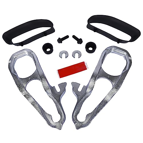 Niyako Ganchos de Remolque Delanteros Izquierdo y Derecho