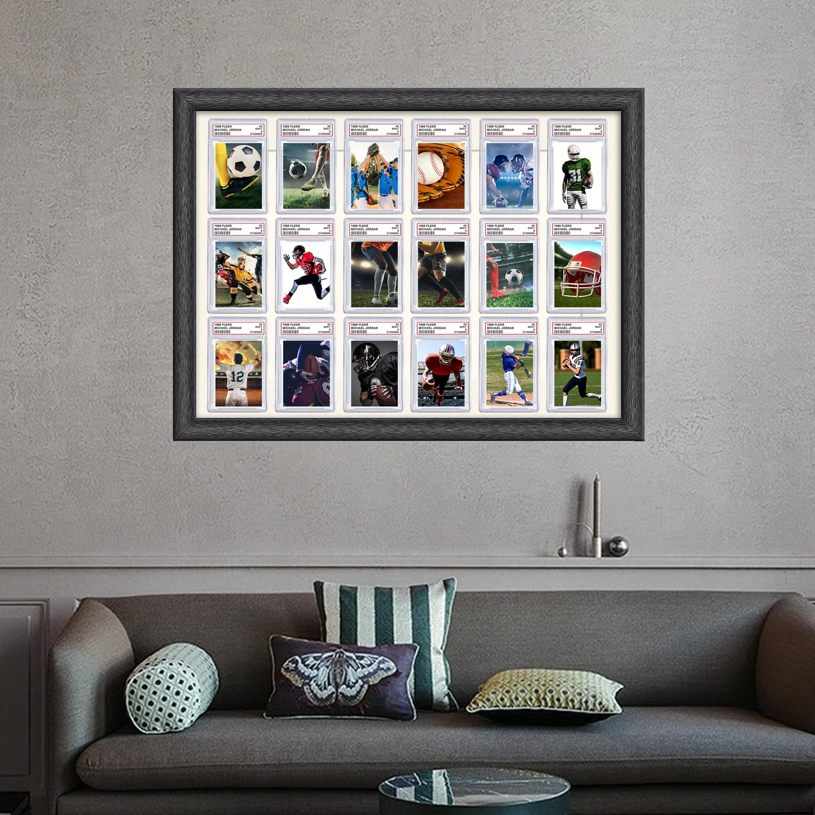 100 Piezas Soporte de Tarjeta de Béisbol con Posición de - Imagen 6