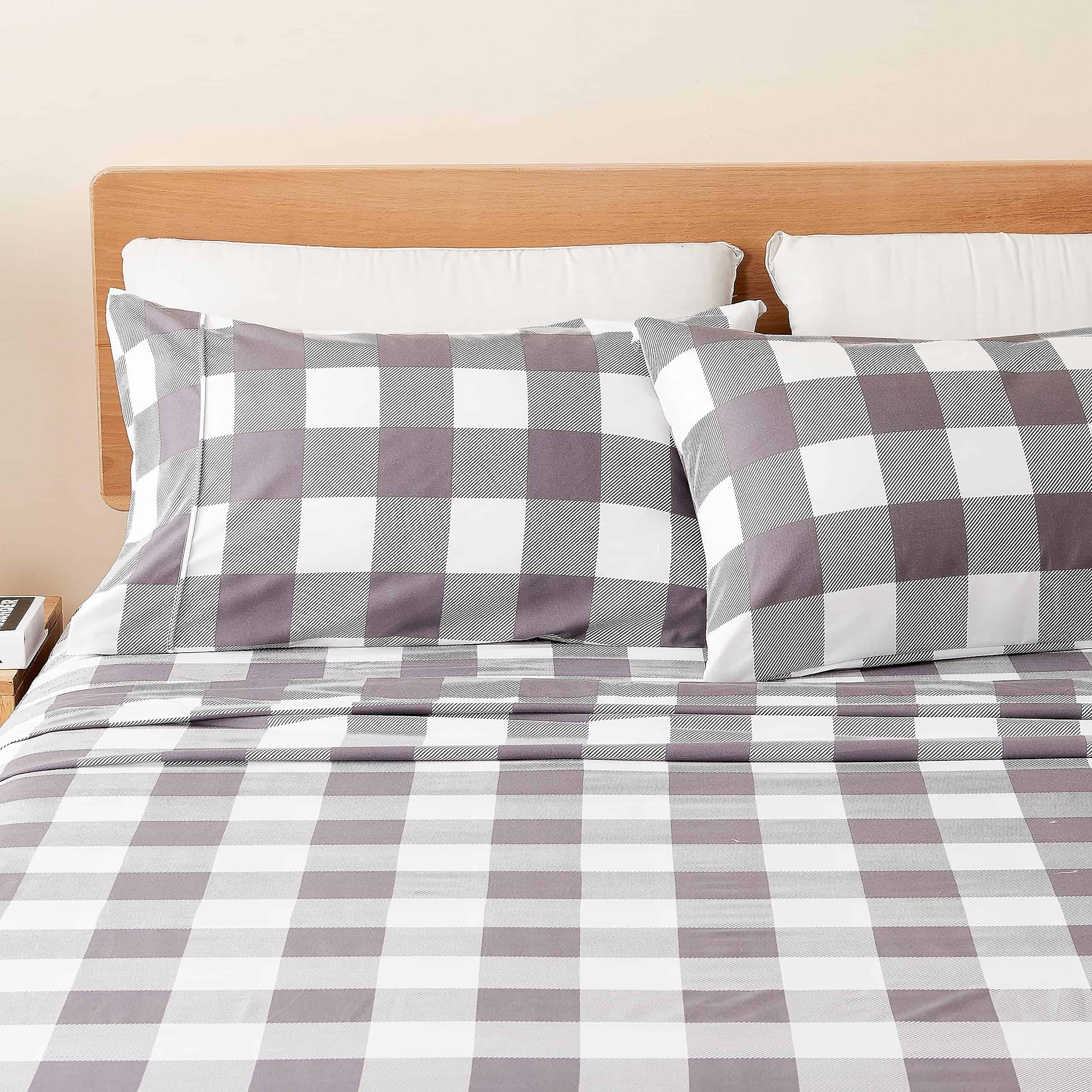 Juego de Sábanas Microfiber Estampadas de 3 Piezas para