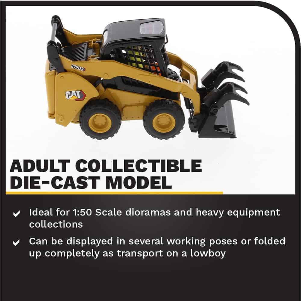 Diecast Masters 1:32 Caterpillar 259D3 Compact Track Loader - Imagen 4