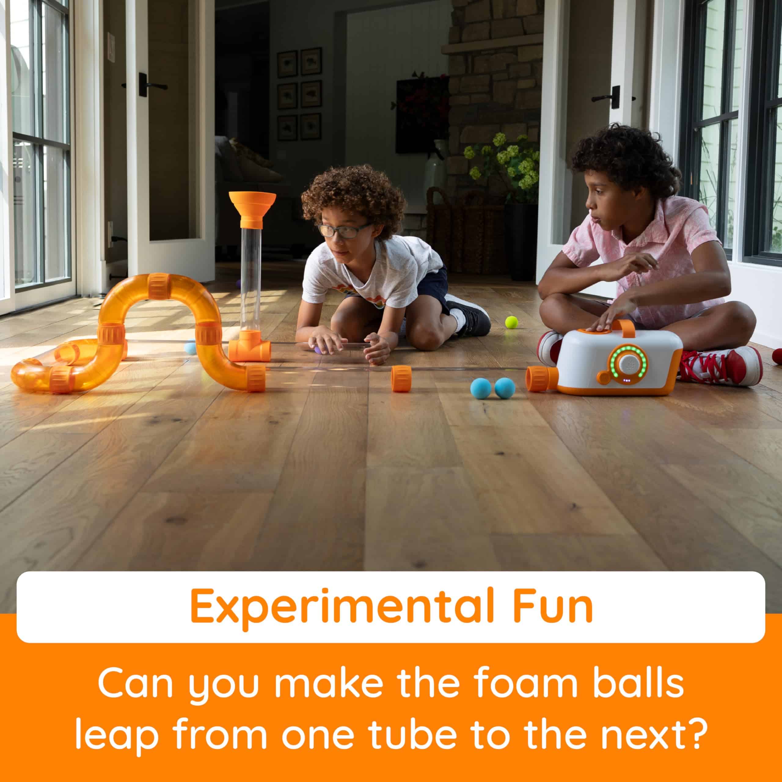 Fat Brain Toys Air Toobz, Juguetes de Construcción STEM con - Imagen 9