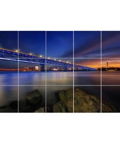 Panel de espuma acústica en forma de cuña con vista