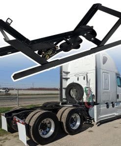 Porta llanta de repuesto duradero para camiones semi