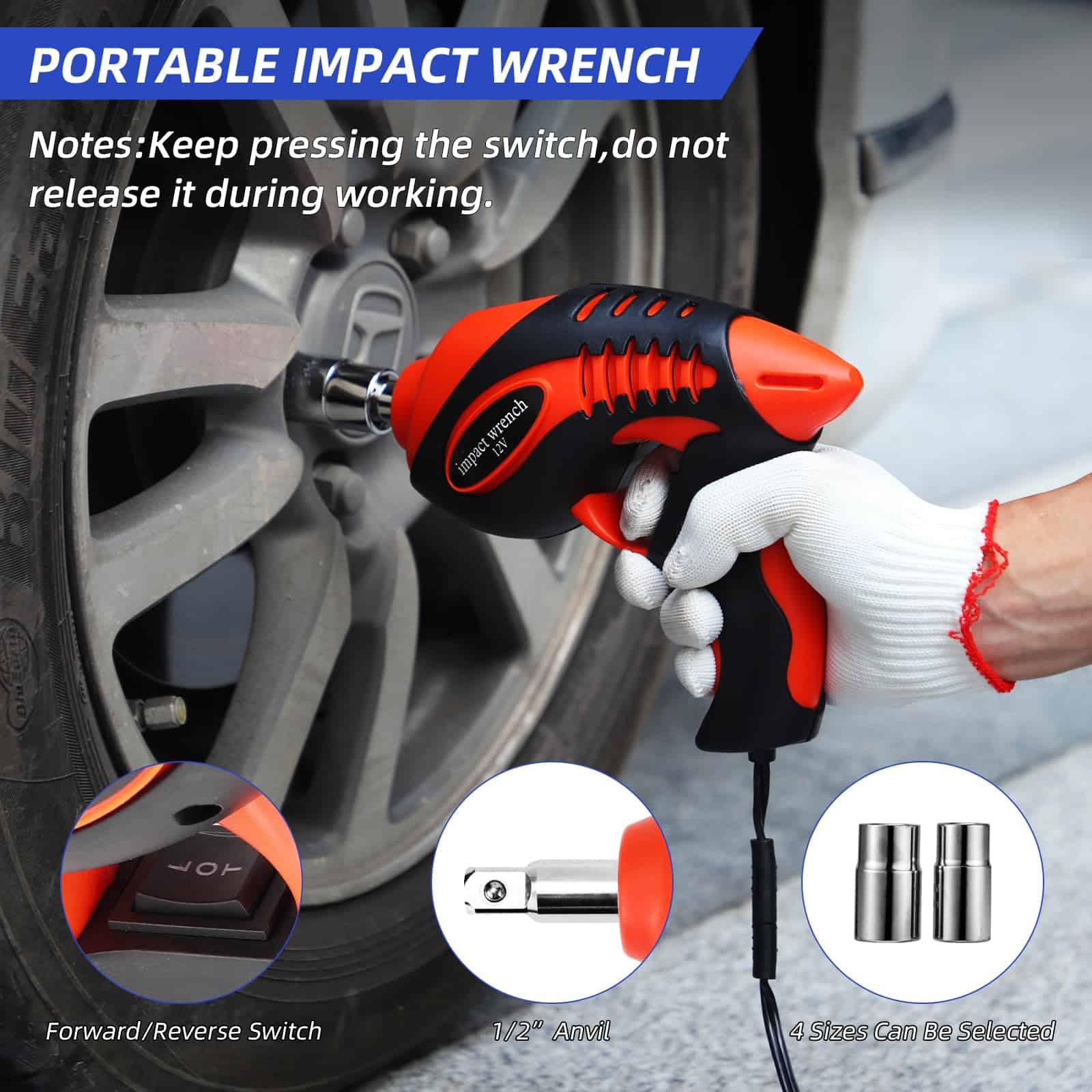 Gato Eléctrico BENYAN de 5 Toneladas con Llave de Impacto - Imagen 8