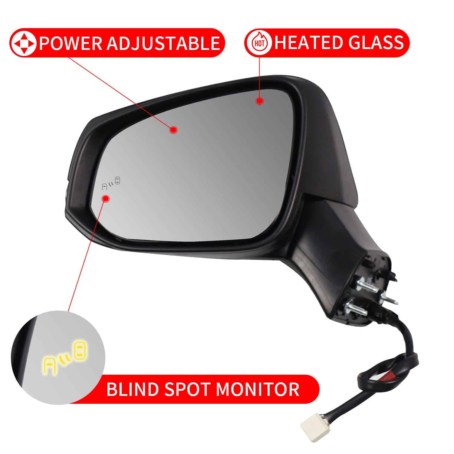 Espejo Lateral Marretoo para Toyota RAV4 - Lado del - Imagen 4