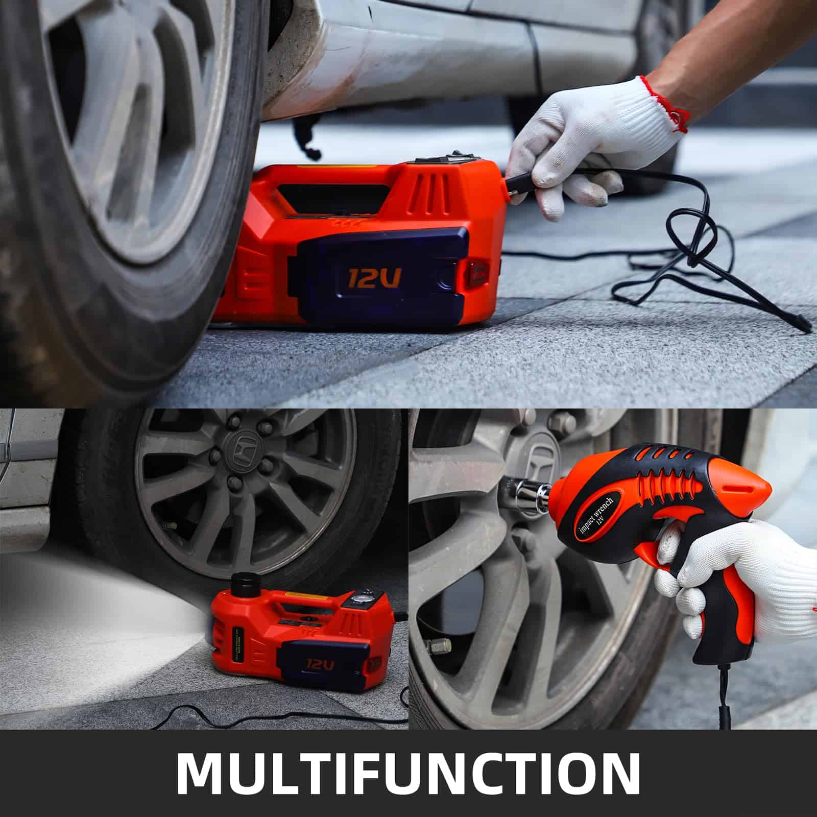 Gato Eléctrico BENYAN de 5 Toneladas con Llave de Impacto - Imagen 6