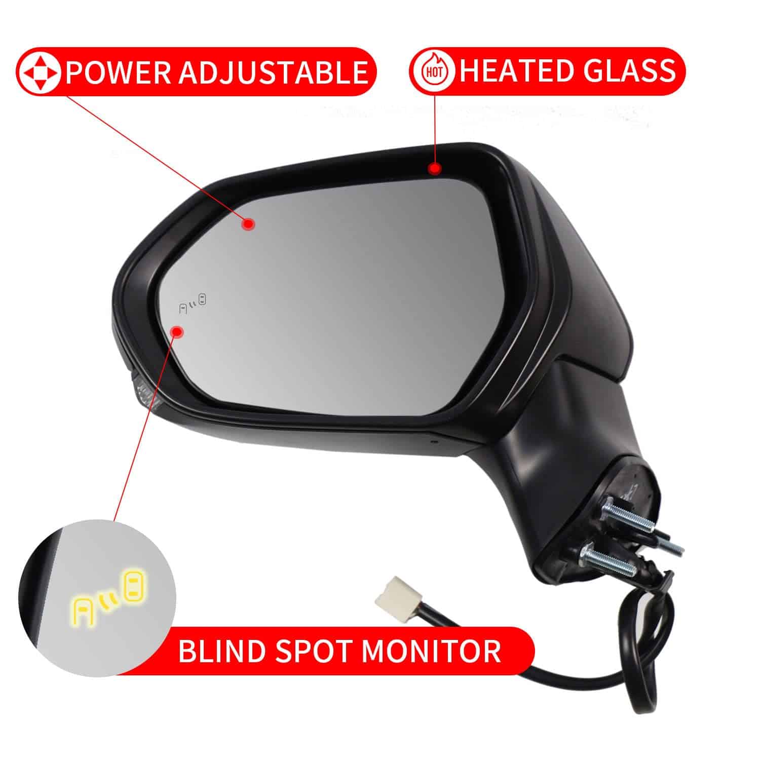 Espejo Lateral Marretoo para Toyota Camry Lado del - Imagen 4