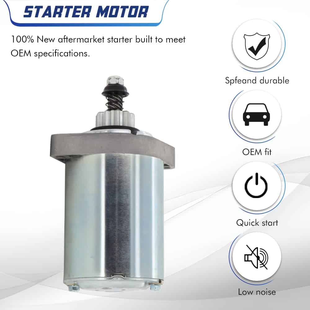 Motor de Arranque Compatible con Cortacésped Kawasaki Cub - Imagen 3