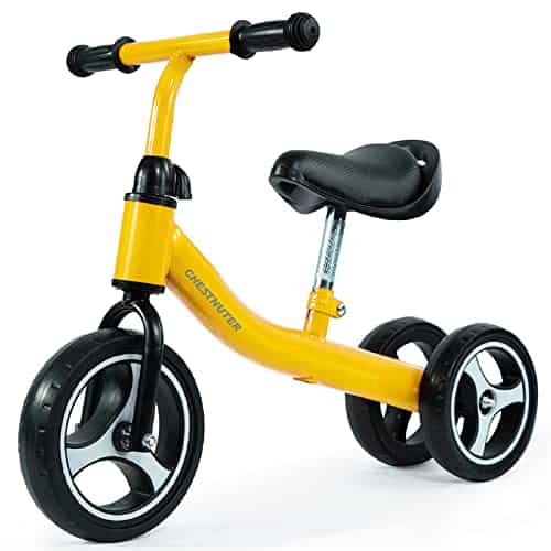 Bicicleta de Equilibrio para Bebés CHESTNUTER, -Amarillo