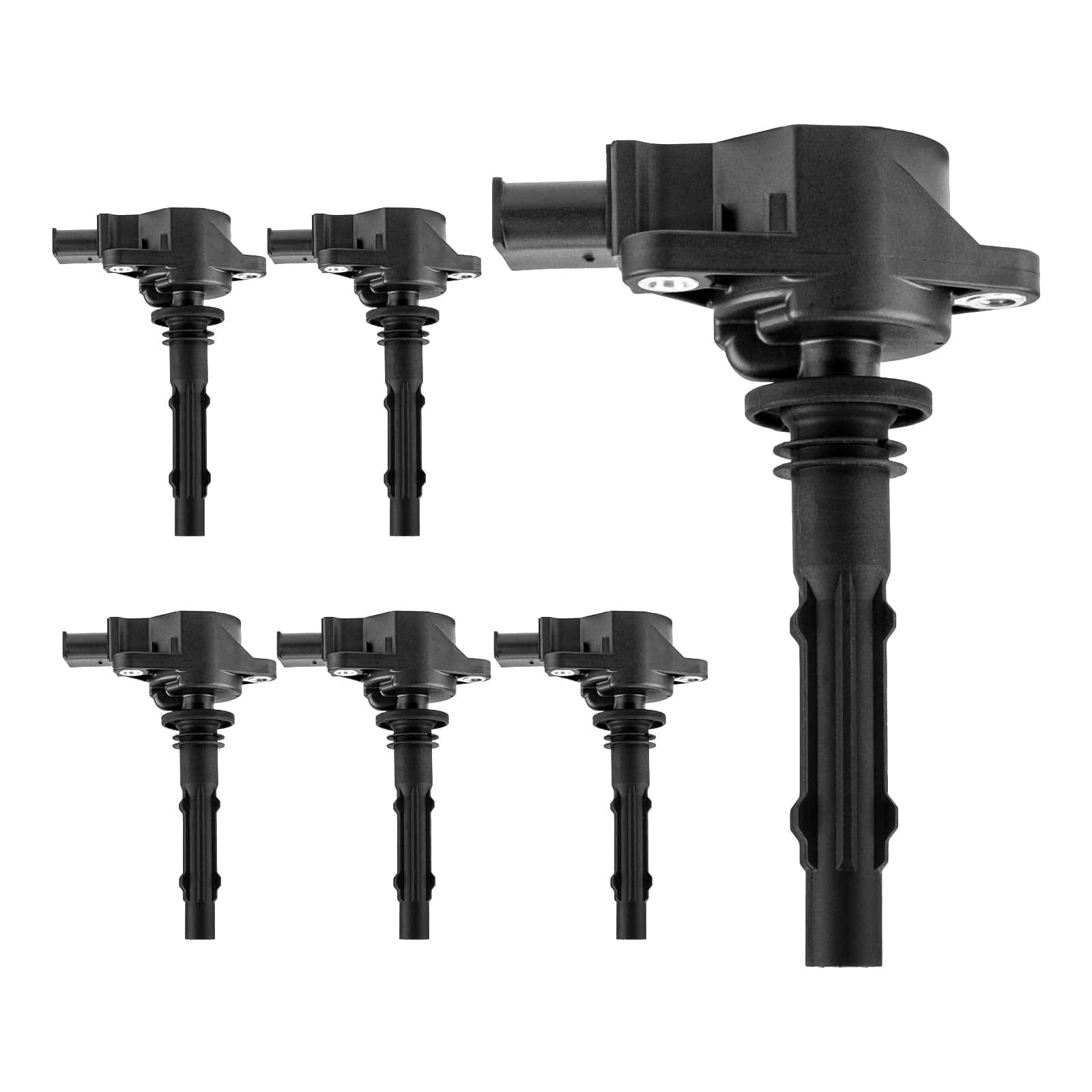 Paquete de 6 Bobinas de Encendido KAX UF535, Compatible con