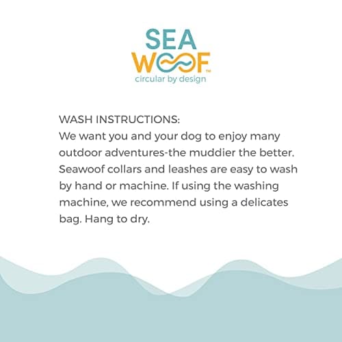 Collar para Perros Eco-Friendly Seawoof - Plateado Negro, - Imagen 7