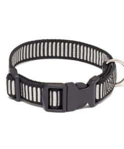 Collar para Perros Eco-Friendly Seawoof - Plateado Negro,