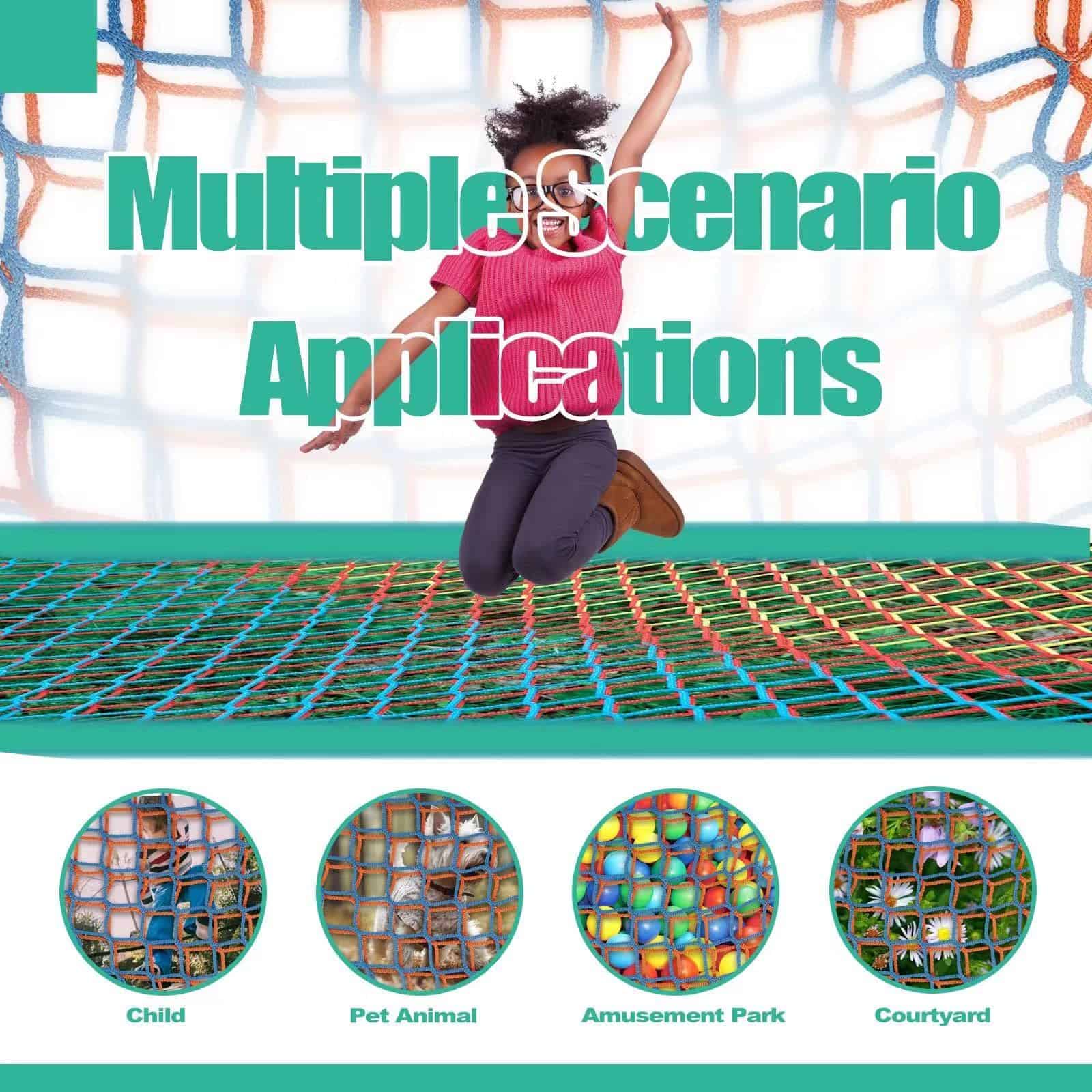 Red de Carga para Juegos Infantiles HOEE - Red de Cuerda - Imagen 4