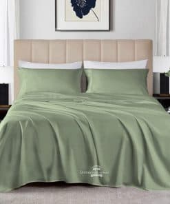 Juego de sábanas cortas king - 4 piezas 800 hilos 100%