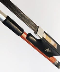 WinsterBow Brazilwood Ebony 1/4 Arco de Violín con Crin