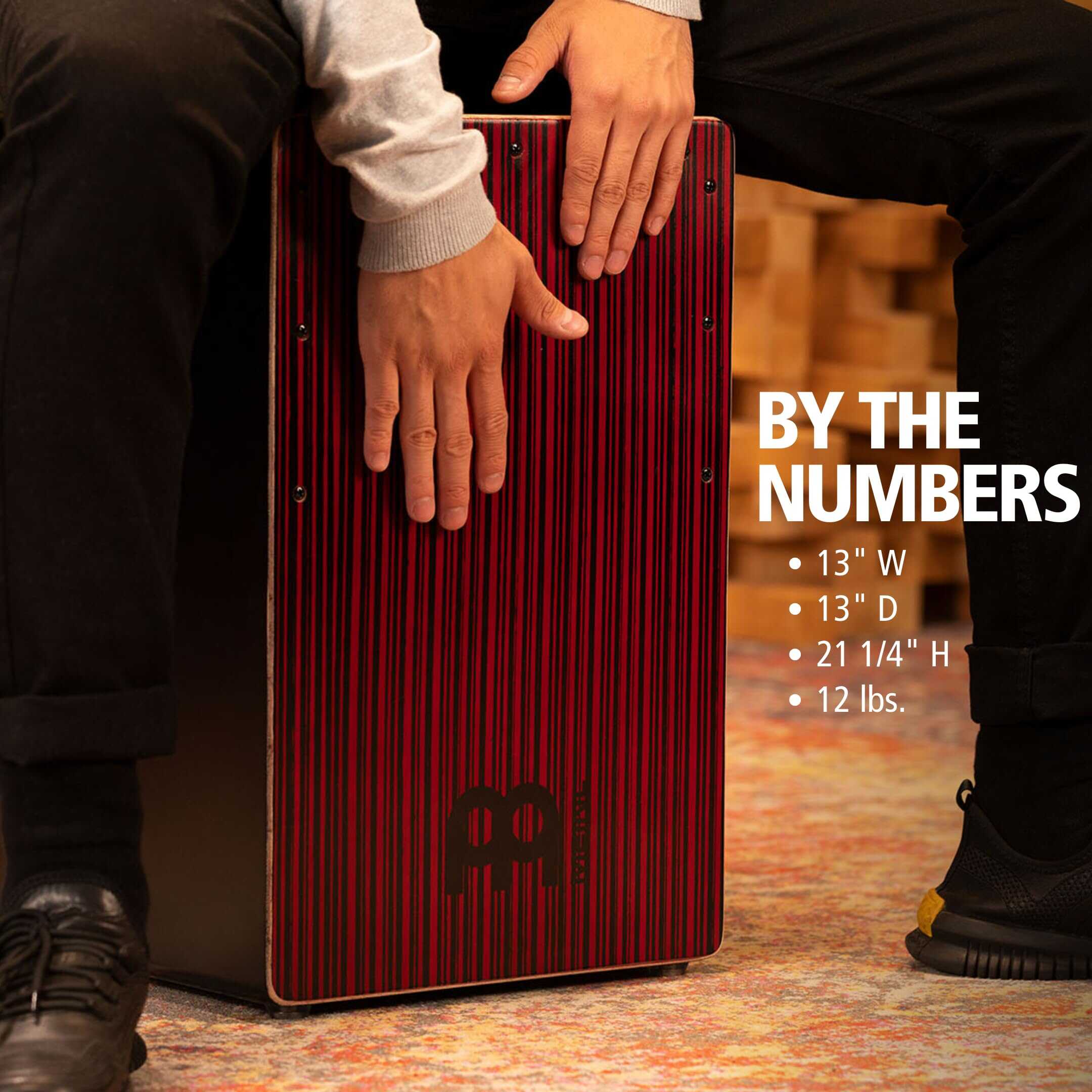 Meinl Percusión Jumbo Backbeat Cajón de Bajo Caja de Tambor - Imagen 7