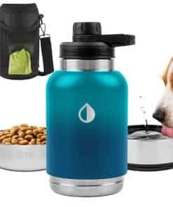 Botella de Agua para Perros Aislada Botella de Agua para