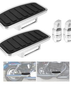 Reposapiés ajustables para motocicleta para Harley