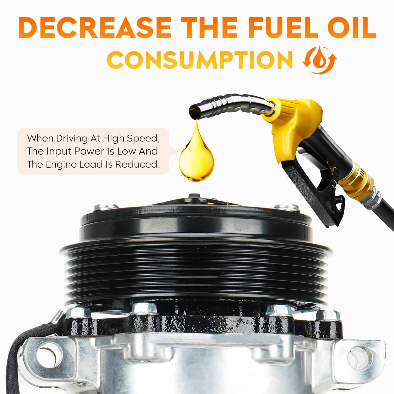 Compresor de Aire Acondicionado y Embrague -zu Hombre - Imagen 3