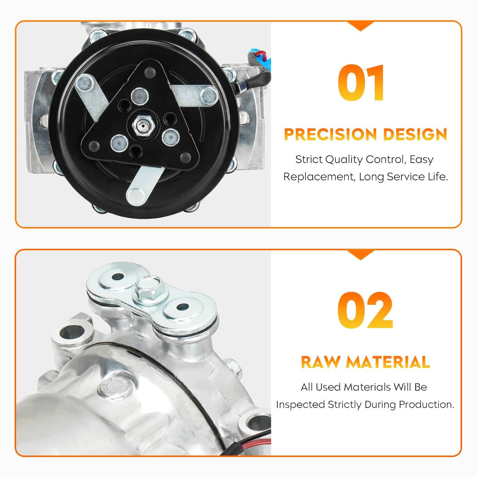 Compresor de Aire Acondicionado y Embrague -zu Hombre - Imagen 5