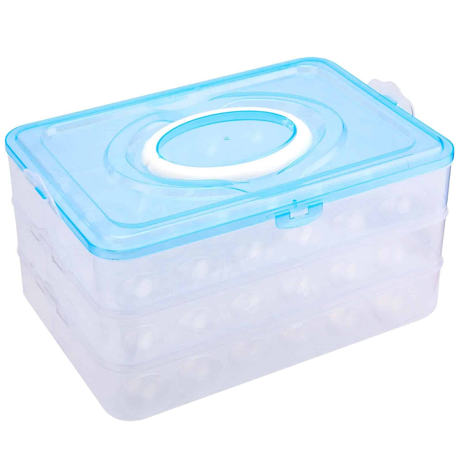 Portador de Huevos Rellenos de 3 Niveles SINJEUN, Portador