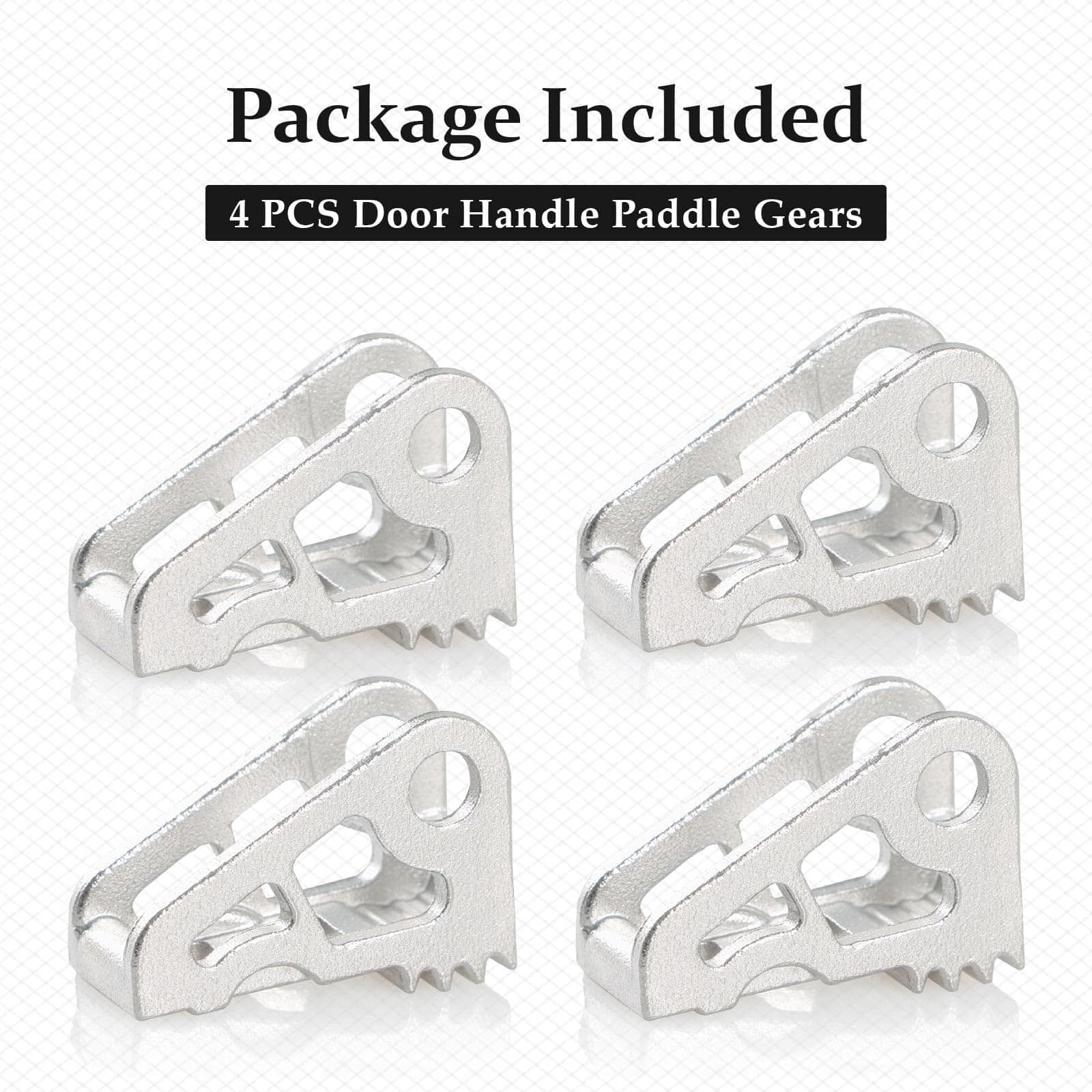 KPALAG 4Pcs Mejorado de Acero Inoxidable Manija Exterior de - Imagen 7