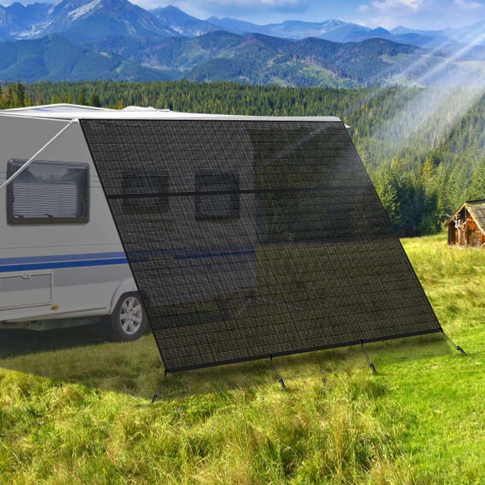 NAIMORUI RV Toldo Sombrilla con Cremallera, 7'X13'3' Toldo