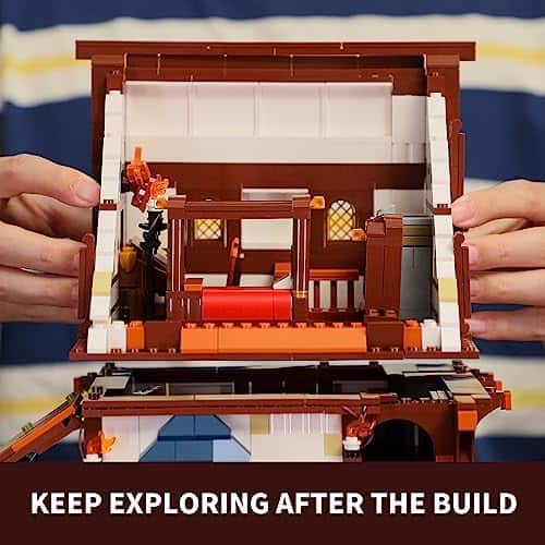 Set de Bloques de Construcción Funwhole Medieval-Market - Imagen 7