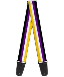 Correa de guitarra Buckle-Down, Bandera No Binaria de