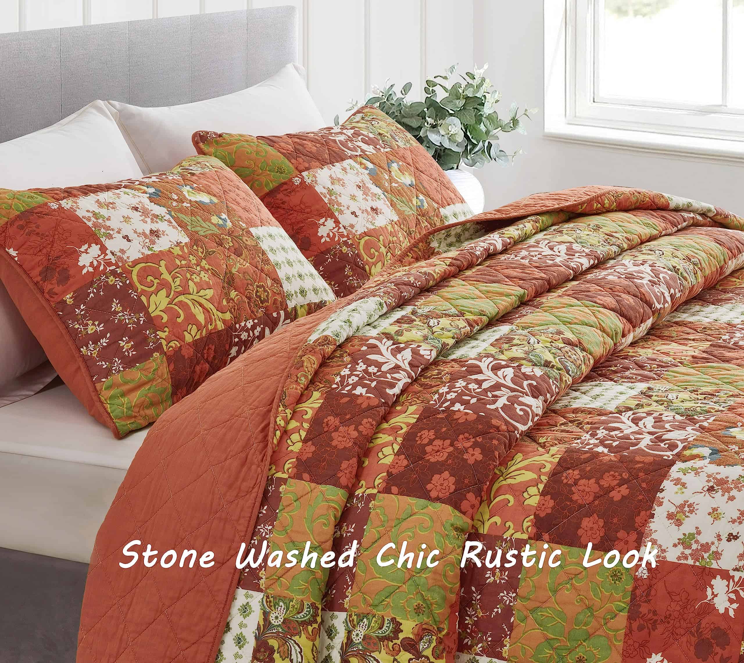 Juego de Edredón Chezmoi Collection Leilani 3 Piezas de - Imagen 9