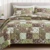 Set Edredón Bohemio Leilani de Algodón Lavado de 3 Piezas