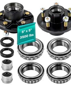 Kit de eje de remolque JADODE 5 pernos 5 para 3500 lbs