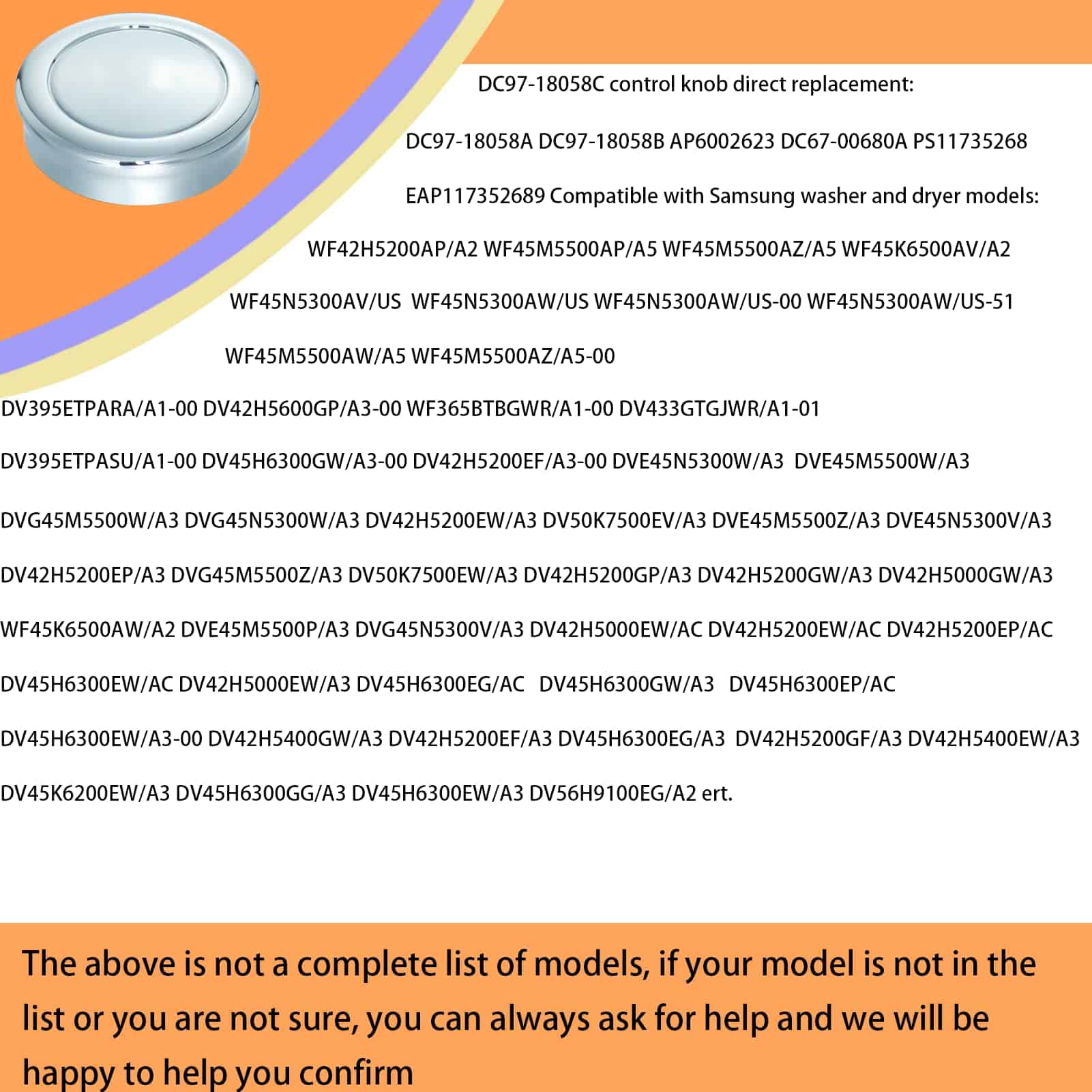 2024 Perilla de Control de Electrodomésticos de Lavandería - Imagen 5
