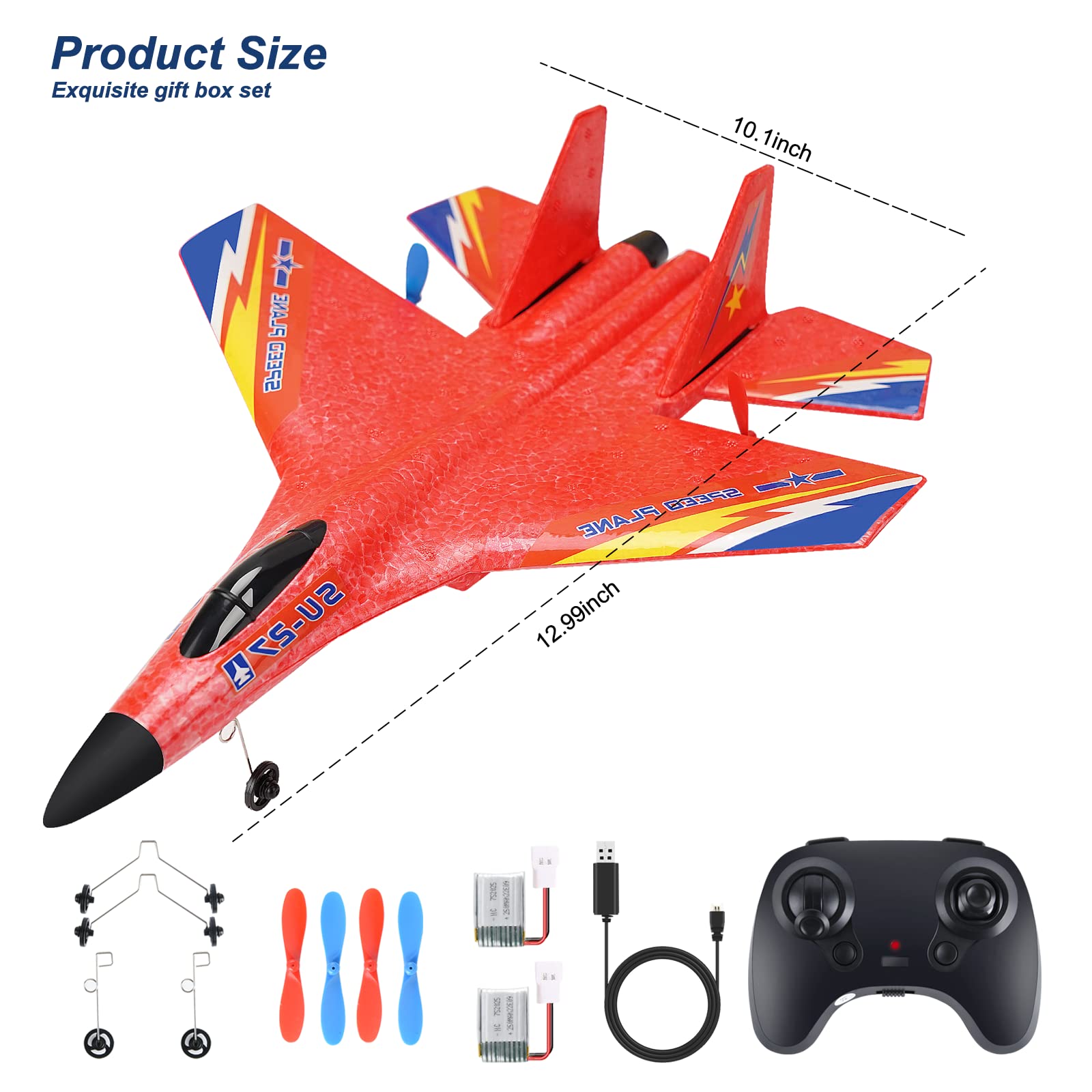 Avión a Control Remoto OUSEXI para Niños Niñas, Avión RC - Imagen 7